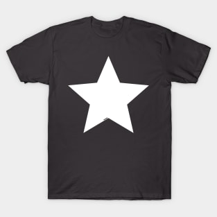 XHOZUCAN | STAR | white T-Shirt